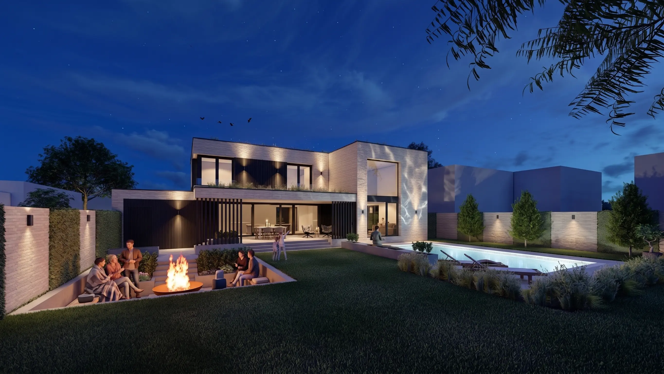 D2E umbau und sanierung eines einfamilienhauses architekturbuero toebben muensterland Rendering 1