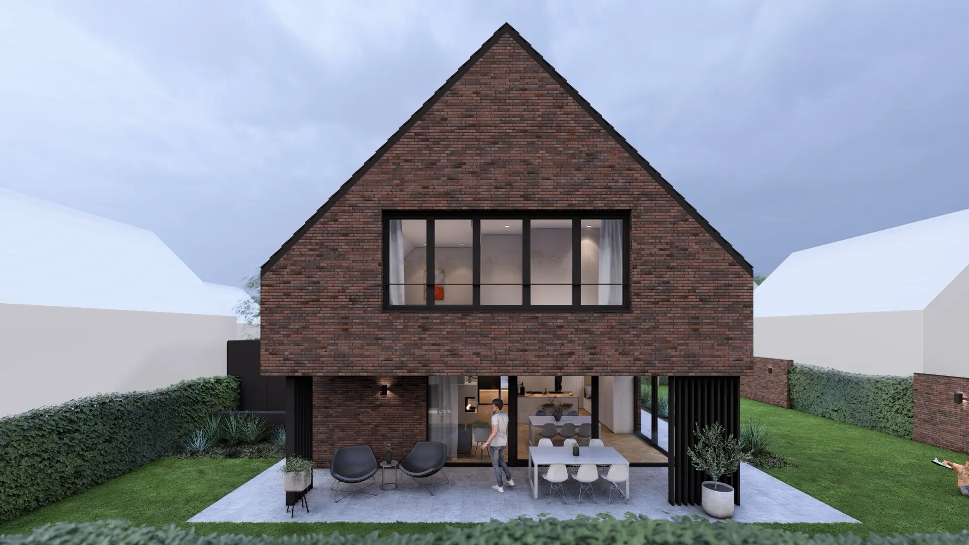 FL modernes satteldachhaus im bauhausstil architekturbuero toebben Muensterland 6