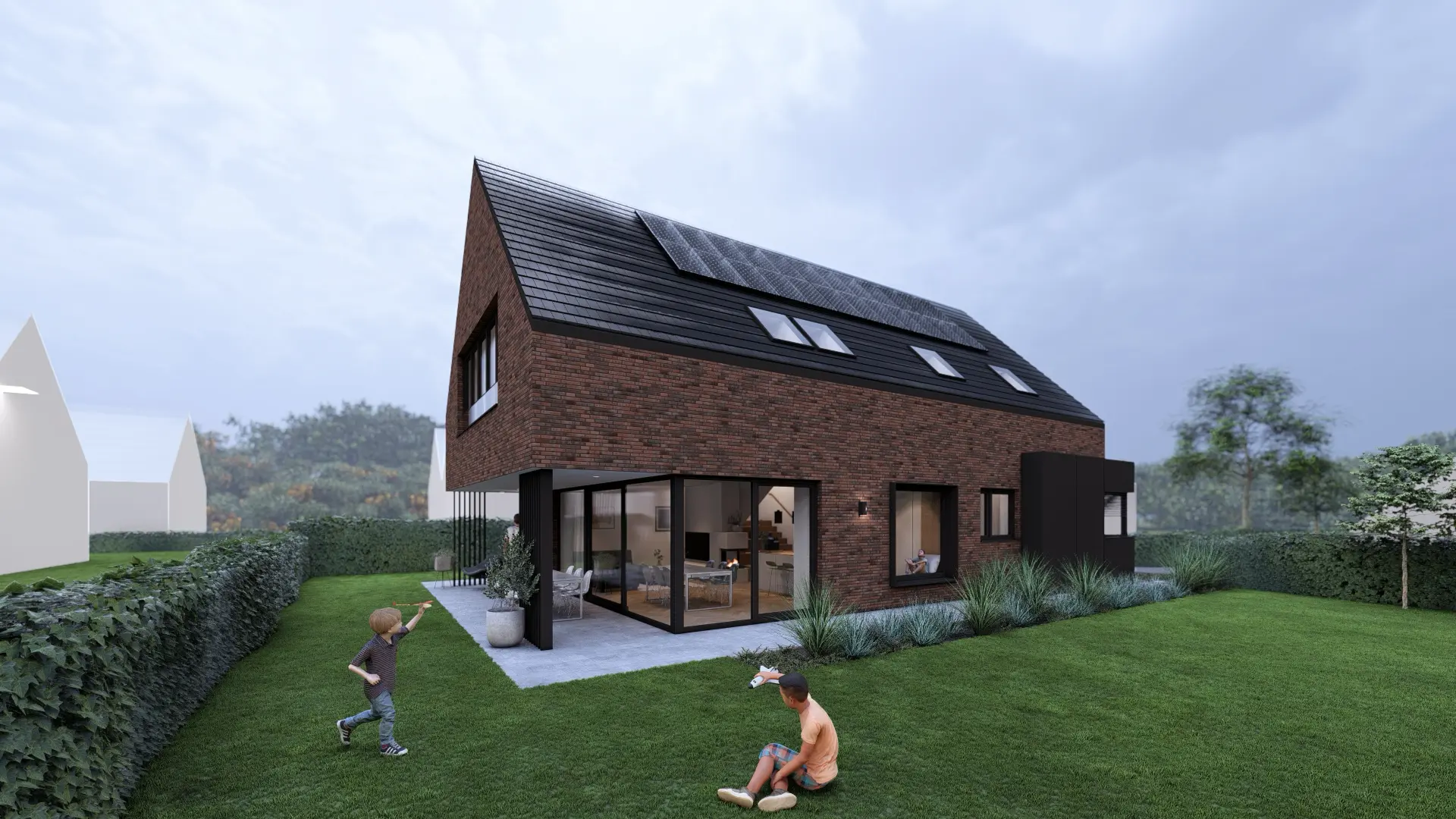 FL modernes satteldachhaus im bauhausstil architekturbuero toebben Muensterland 7