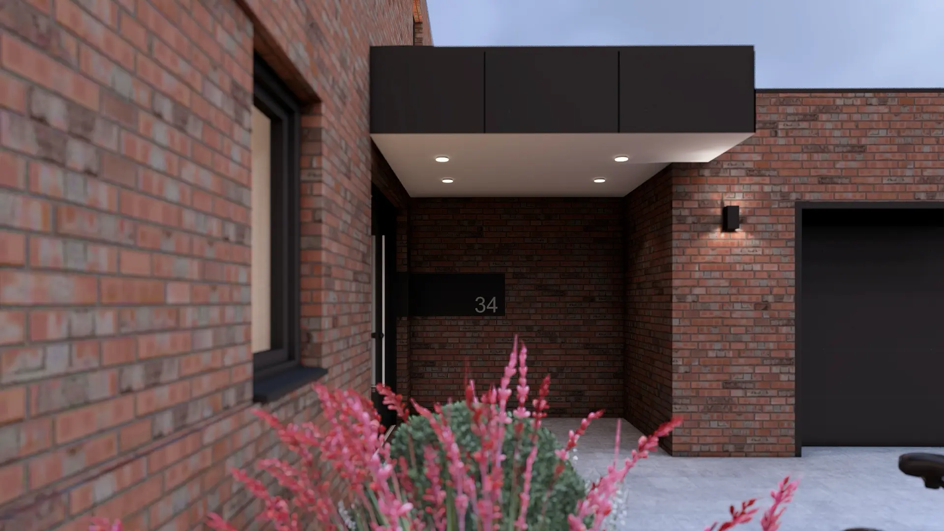 G2 einfamilienhaus mit giebelfenster architekturbuero toebben Muensterland 4