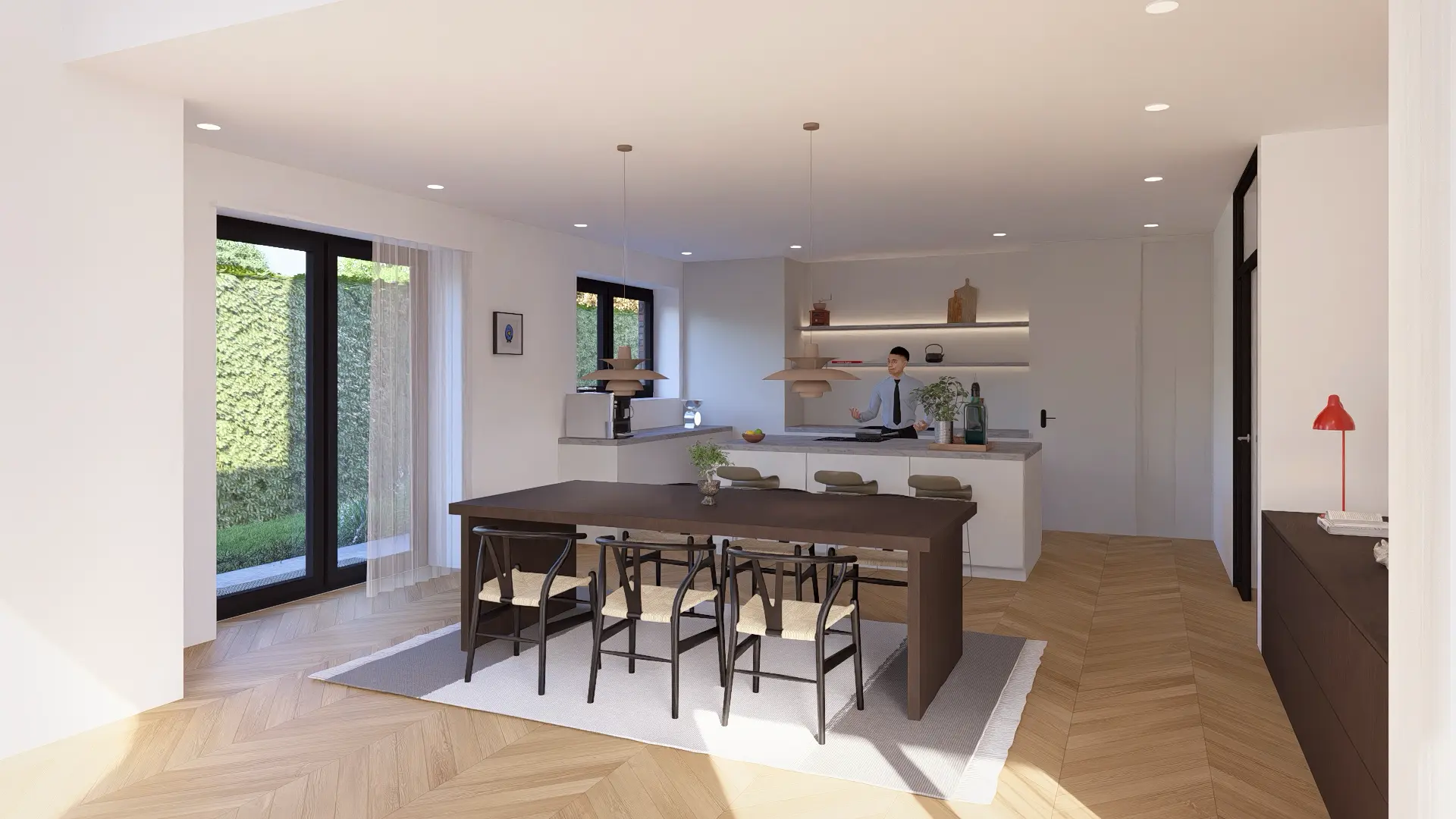 G2 einfamilienhaus mit giebelfenster architekturbuero toebben Muensterland 5