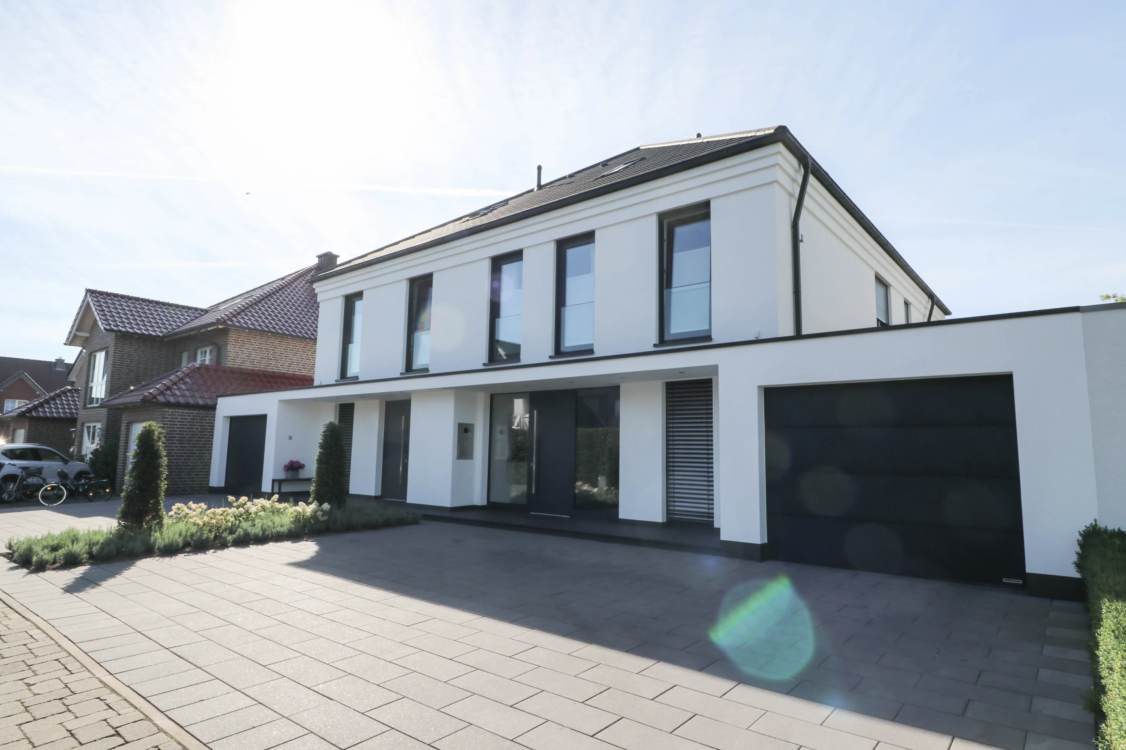 V modernes mehrfamilienhaus im stil der stadtvilla architekturbuero toebben Muensterland 6