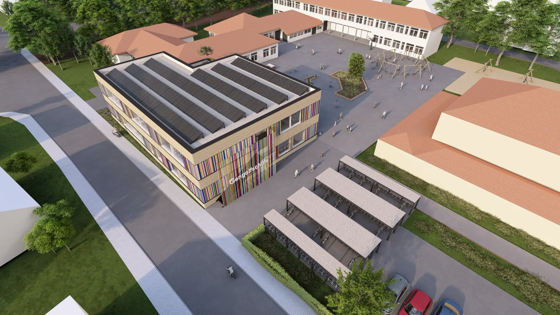 um und anbau der gangolfschule nordwalde architekturbuero toebben Muensterland 1