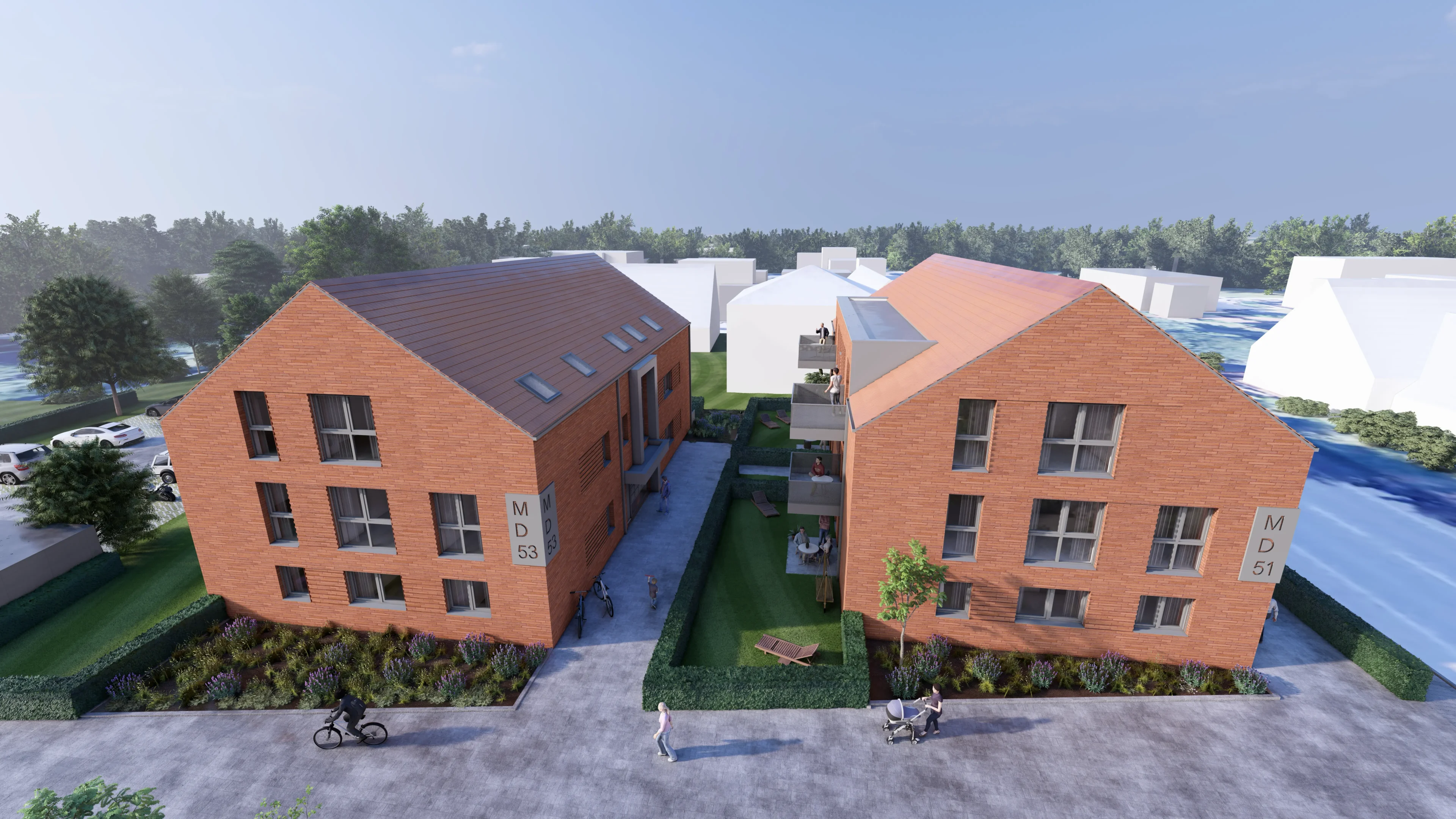 MD wohnquartier architekturbuero toebben muensterland 1