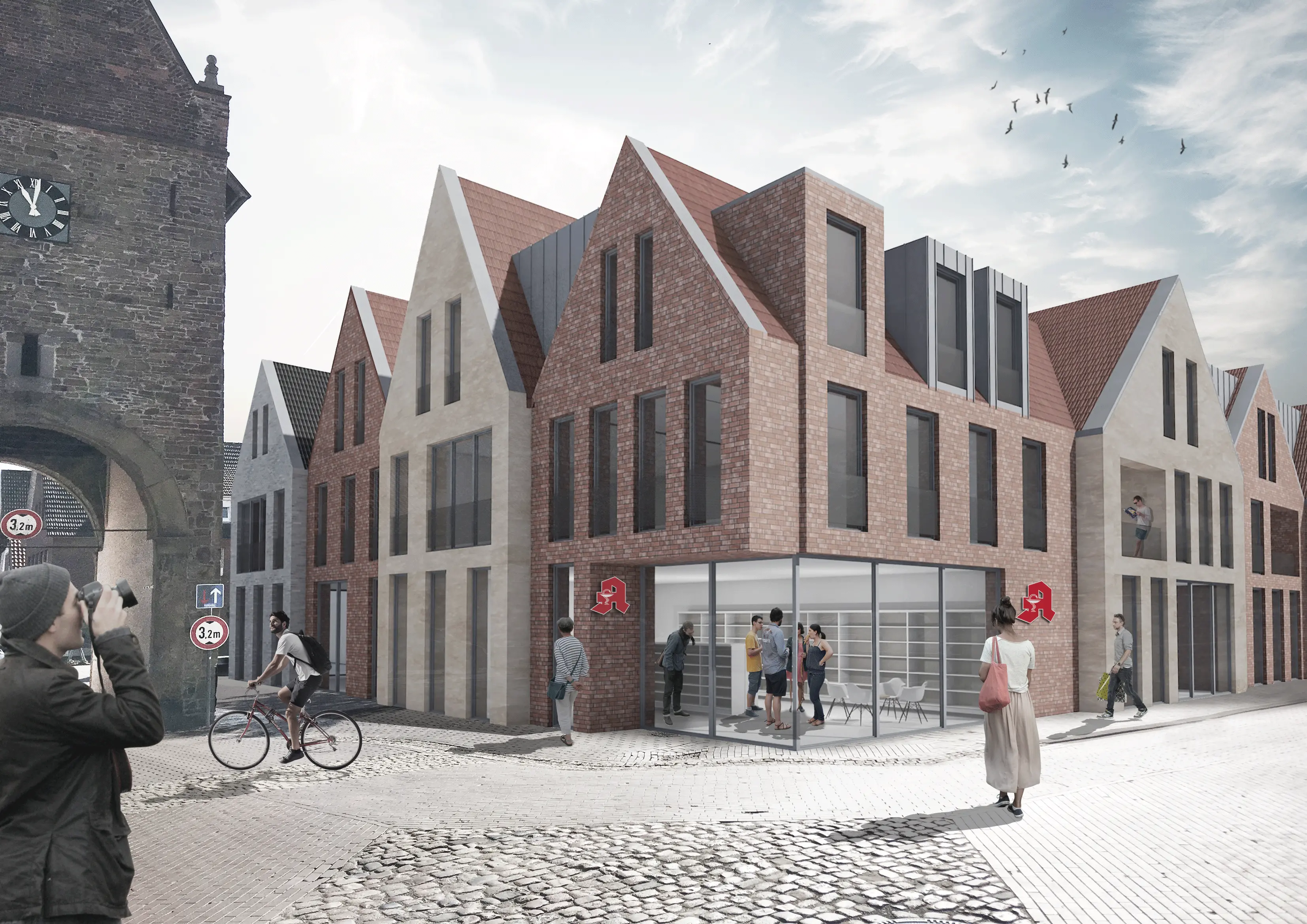 aerzte und mehrfamilienhaus fuerstenau architekturbuero toebben muensterland 1 Zeitlose Architektur mit klarer Gestaltung, hochwertigen Materialien und präziser Planung. Architektur mit Qualität und Charakter.