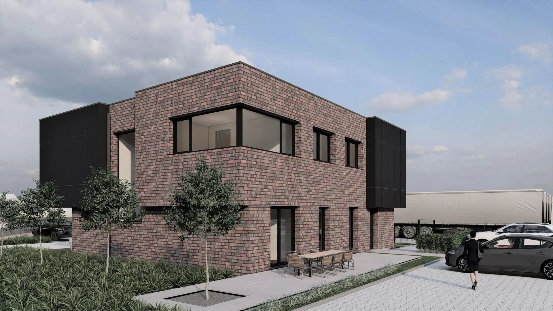 buerogebaeude K modernes verwaltungsgebaeude in nordwalde architekturbuero toebben Muensterland 2